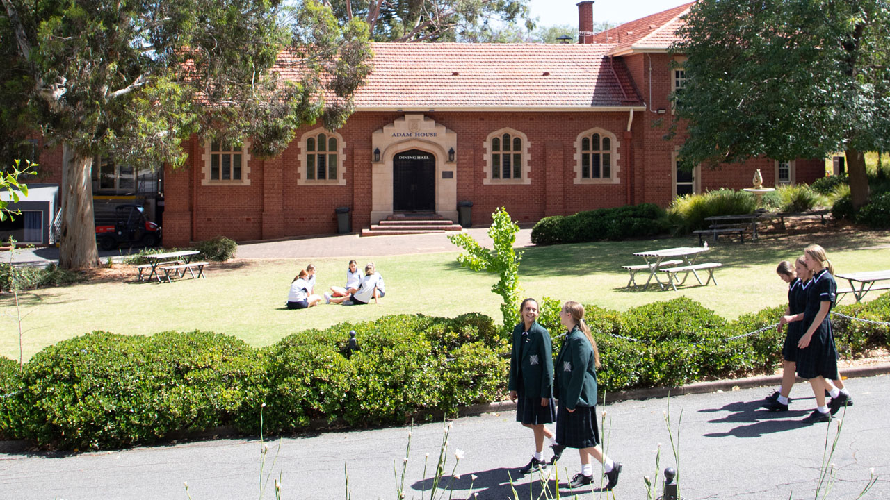Boarders' Lawns and Dining Hall